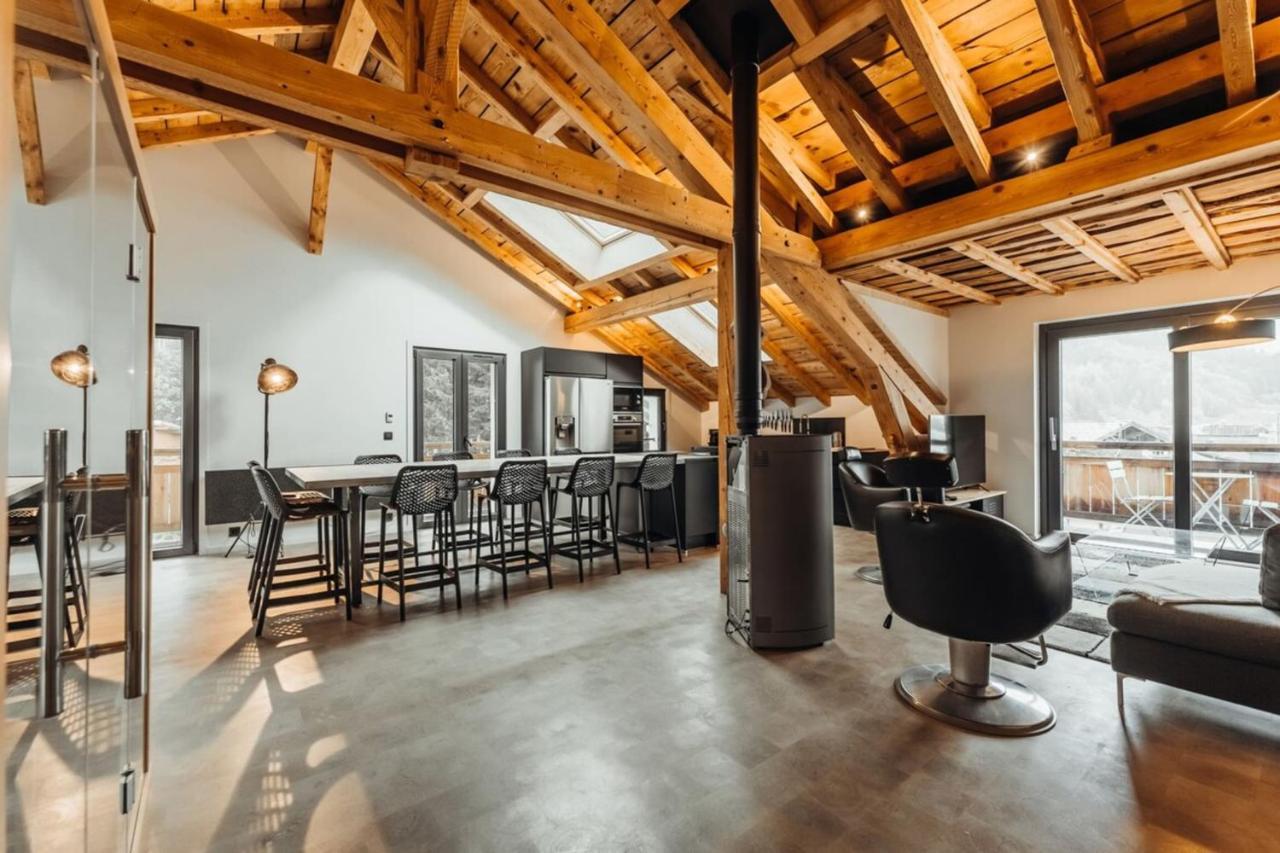 Luxurious 3-Bedroom Flat With Sauna And Garage Chamonix Mont Blanc Exterior foto
