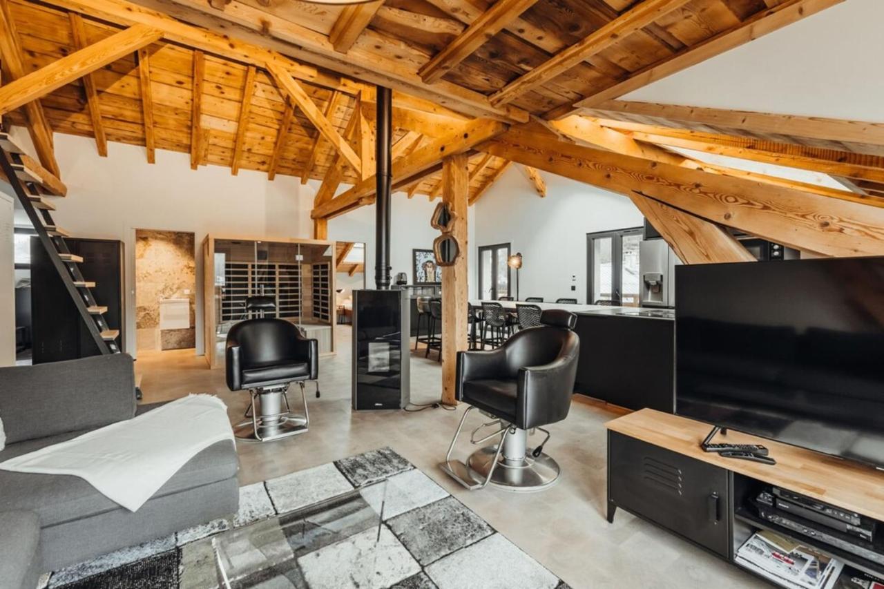 Luxurious 3-Bedroom Flat With Sauna And Garage Chamonix Mont Blanc Exterior foto