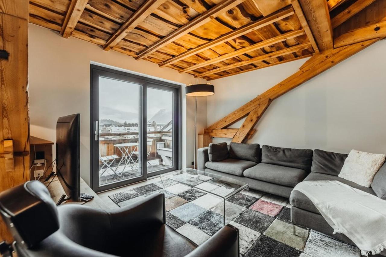 Luxurious 3-Bedroom Flat With Sauna And Garage Chamonix Mont Blanc Exterior foto