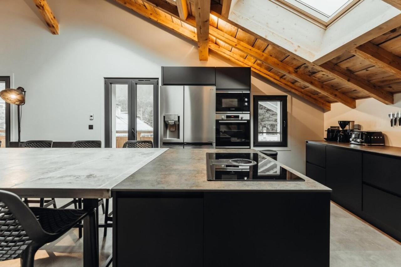 Luxurious 3-Bedroom Flat With Sauna And Garage Chamonix Mont Blanc Exterior foto