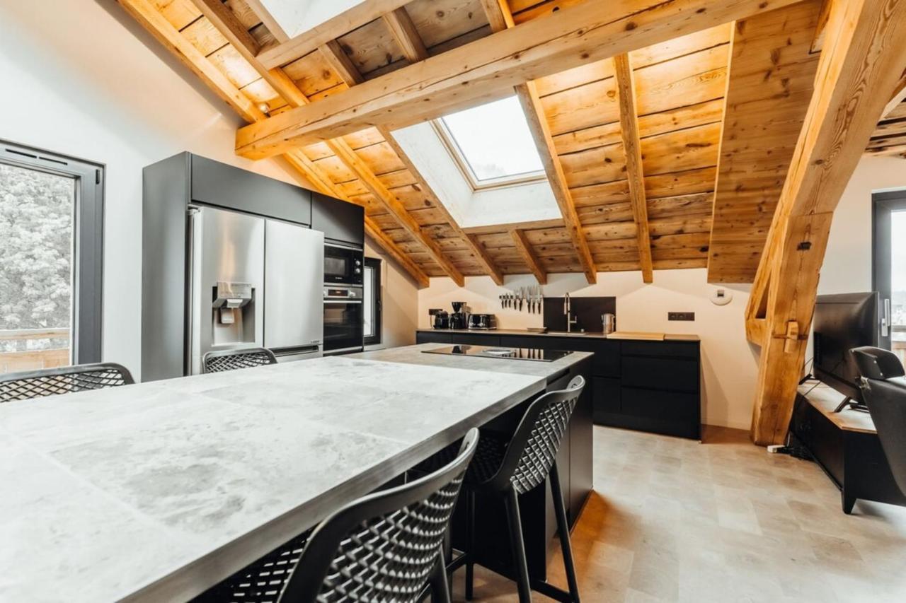 Luxurious 3-Bedroom Flat With Sauna And Garage Chamonix Mont Blanc Exterior foto